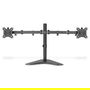 Digitus Soporte para Dos Monitores hasta 32" y 8 kg por Brazo, Color Negro