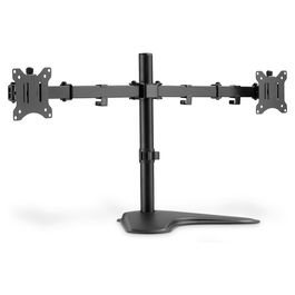 Digitus Soporte para Dos Monitores hasta 32" y 8 kg por Brazo, Color Negro