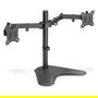 Digitus Soporte para Dos Monitores hasta 32" y 8 kg por Brazo, Color Negro