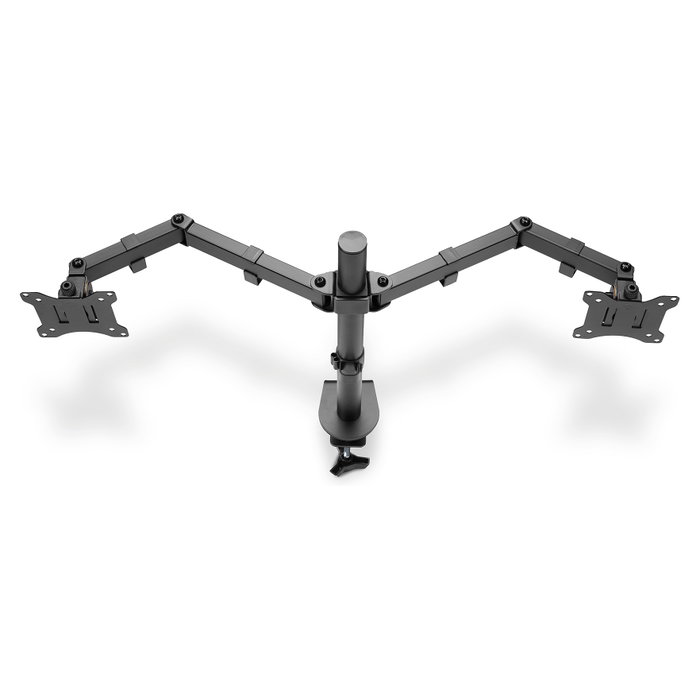 Digitus DA-90400 Soporte de Monitor Doble para 2 Pantallas hasta 32" y 8 kg, Negro, 75x75/100x100 mm VESA Digitus DA-90400 Soporte de Monitor Doble para 2 Pantallas hasta 32" y 8 kg, Negro, 75x75/100x100 mm VESA