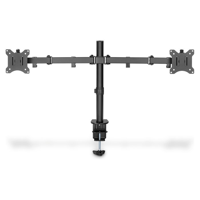 Digitus DA-90400 Soporte de Monitor Doble para 2 Pantallas hasta 32" y 8 kg, Negro, 75x75/100x100 mm VESA Digitus DA-90400 Soporte de Monitor Doble para 2 Pantallas hasta 32" y 8 kg, Negro, 75x75/100x100 mm VESA