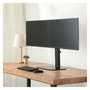 Ewent EW1538 Soporte para 2 Monitores con Resorte de Gas hasta 27 pulgadas
