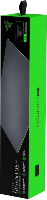 Razer Gigantus V2 3XL Negro, Verde