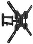 Equip Soporte de Pared para TV 13-55 Pulgadas Negro, Doble Brazo, VESA 400x400