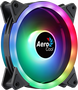 AEROCOOL DUO 12 ARGB FAN, 12CM, DOUBLE RING, 3,4&amp;6-PIN, ANTIVIBRATION, PWM