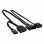AEROCOOL DUO 12 ARGB FAN, 12CM, DOUBLE RING, 3,4&amp;6-PIN, ANTIVIBRATION, PWM