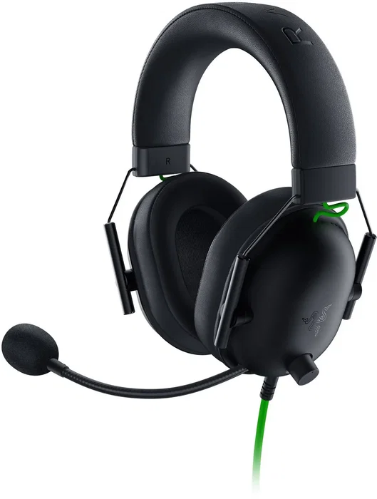 Razer BlackShark V2 X Auriculares de Gaming Negro y Verde