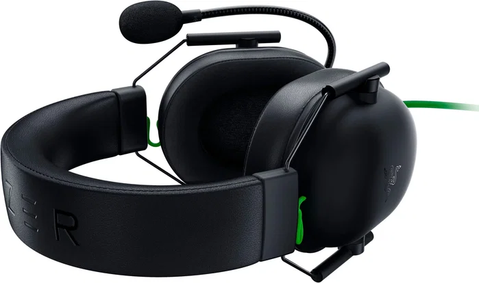 Razer BlackShark V2 X Auriculares Gaming Negro y Verde, 3.5 mm, 7.1 Virtual Surround Sound