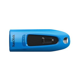 SanDisk Ultra USB 3.0 32GB Flash Drive, Pendrive USB-A Azul, 100 MB/s, 32 GB, 3.2 Gen 1 (3.1 Gen 1)