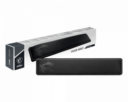 MSI Vigor-WR01 Reposamuñecas con Espuma de Memoria y Caucho, Negro (OJ0-XXXXXX1-000)