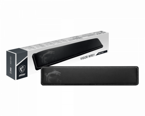 MSI Vigor-WR01 Reposamuñecas con Espuma de Memoria y Caucho, Negro (OJ0-XXXXXX1-000) MSI Vigor-WR01 Reposamuñecas con Espuma de Memoria y Caucho, Negro (OJ0-XXXXXX1-000)