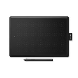 Wacom One by Small Tableta digitalizadora gráfica con lápiz 2540 LPI, Área activa 152 x 95 mm, Conexión USB, Color Negro