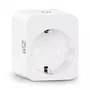 Philips WiZ Enchufe Inteligente WiFi 8718699789329, Blanco, Tipo F, 2300W, Control por Voz y App para Automatización del Hogar