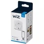 Philips WiZ Enchufe Inteligente WiFi 8718699789329, Blanco, Tipo F, 2300W, Control por Voz y App para Automatización del Hogar