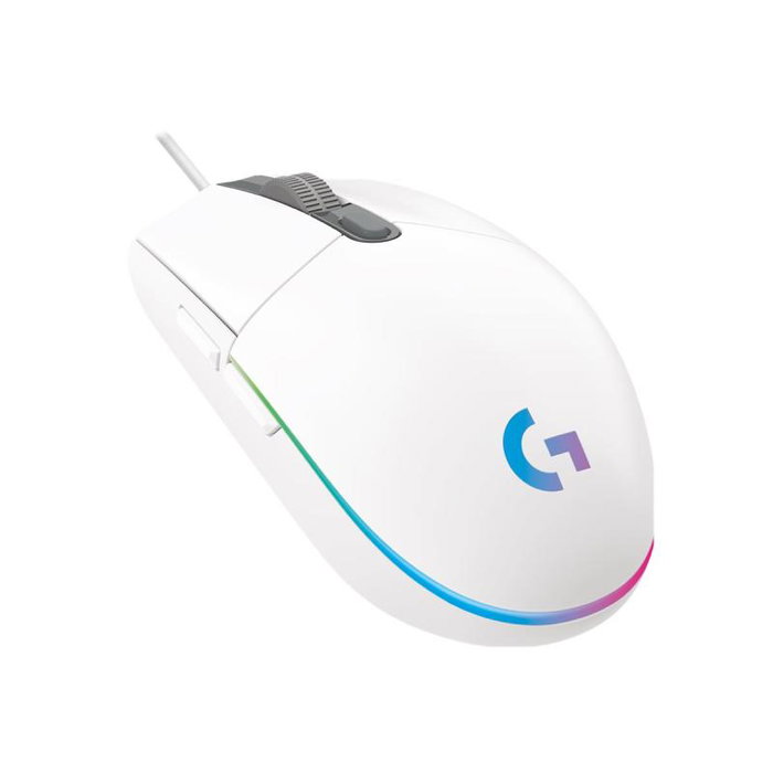 Logitech G102 LIGHTSYNC Ratón Gaming Blanco