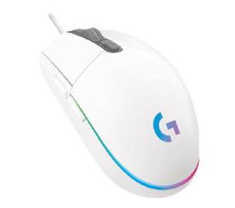 RatÓn gaming logitech g102 lightsync hasta 8000 dpi blanco