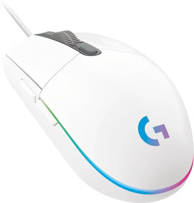 Logitech G102 Lightsync Ratón Gaming Óptico USB RGB 8.000 DPI Color Blanco para Diestros