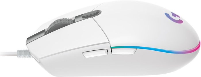 Logitech G102 LIGHTSYNC Ratón Gaming Blanco