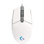 Logitech G102 Lightsync Ratón Gaming 8000 DPI Blanco