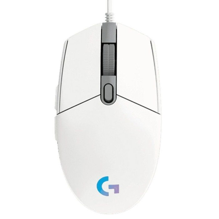 Logitech G102 LIGHTSYNC Ratón Gaming Blanco