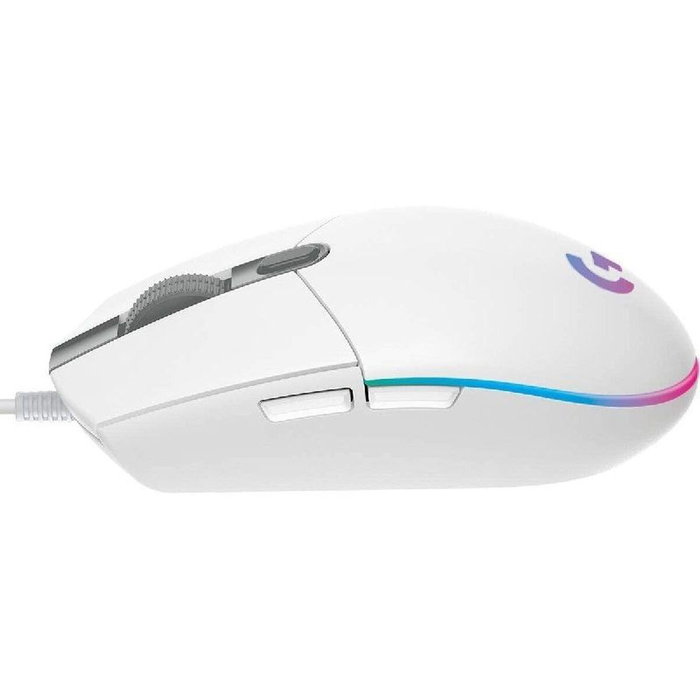 Logitech G102 LIGHTSYNC Ratón Gaming Blanco