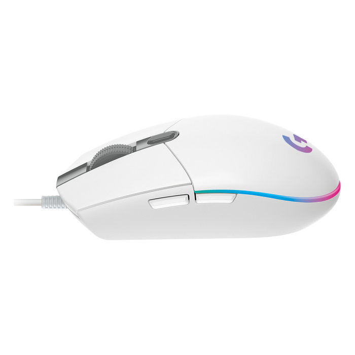 Logitech G102 LIGHTSYNC Ratón Gaming Blanco