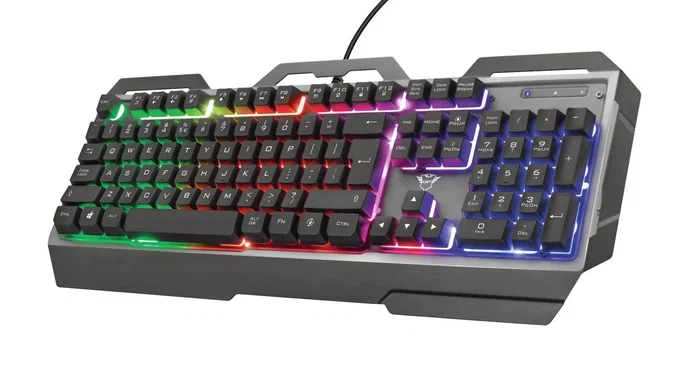 Trust Gaming GXT 856 Torac Teclado Gaming con Iluminación Multicolor