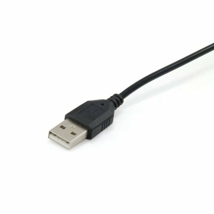Equip Auriculares USB con Micrófono Flexible y Diadema Negra