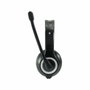 Equip Auriculares USB con Micrófono Flexible y Diadema Negra