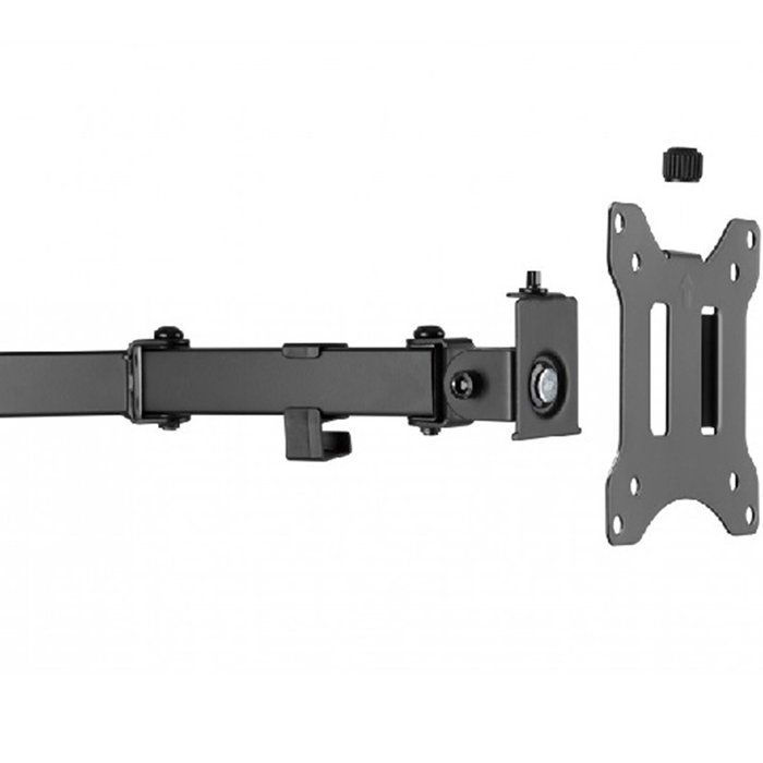 Equip Soporte de Sobremesa Doble para Pantalla de 13 a 32 Pulgadas, Giratorio e Inclinable, VESA 100x100/75x75, Carga 8 kg