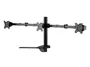 Equip Soporte Triple de Monitor de Sobremesa con Brazo de Gas 650125 para 3 Pantallas de 17 a 27 Pulgadas hasta 8kg VESA 100x100 Negro