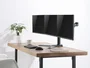 Equip Soporte Triple de Monitor de Sobremesa con Brazo de Gas 650125 para 3 Pantallas de 17 a 27 Pulgadas hasta 8kg VESA 100x100 Negro