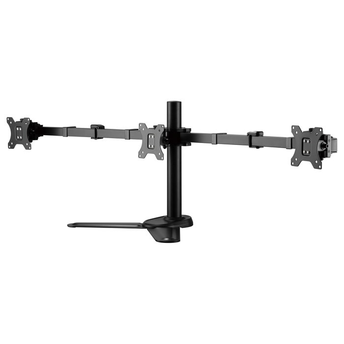EQUIP Soporte de mesa articulado para tres monitores 17-27 pulgadas