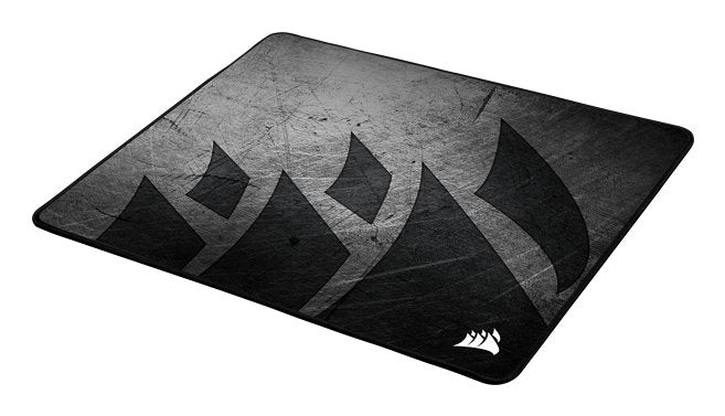 Corsair MM300 PRO Alfombrilla de Ratón Gaming Tela Impermeable con Bordes Rematados - Gris, Tamaño Medium (360x300 mm)