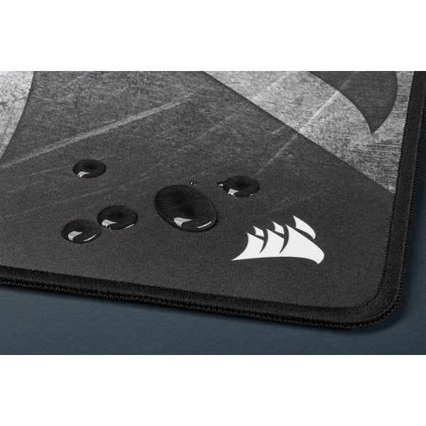 Corsair MM300 PRO Alfombrilla de Ratón Gaming Tela Impermeable con Bordes Rematados - Gris, Tamaño Medium (360x300 mm)