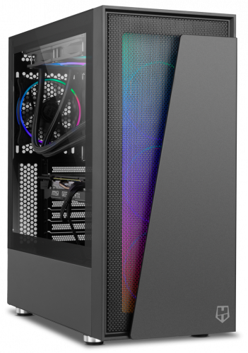 Nox Hummer Blaster Semitorre Gaming Negra ARGB