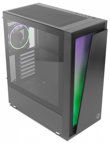 Nox Hummer Blaster Semitorre Gaming Negra ARGB