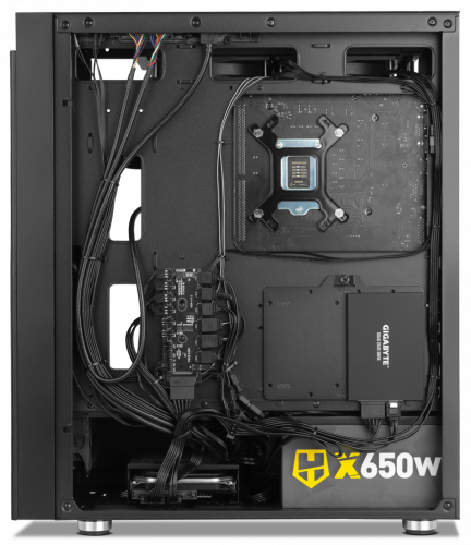 Nox Hummer Blaster Semitorre Gaming Negra ARGB