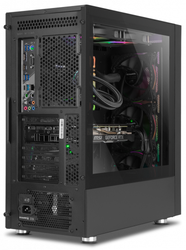 Nox Hummer Blaster Semitorre Gaming Negra ARGB