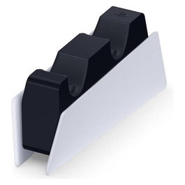 SONY DualSense Estación de Carga para 2 Mandos PS5 - Base de Recarga Blanca/Negra Compatible PlayStation 5