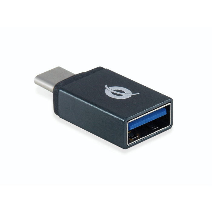 Conceptronic Hub USB 3.2 Gen 1 HUBBIES04B con 4 puertos y adaptador USB-C