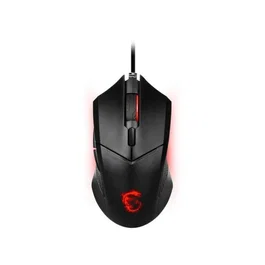 MSI S12-0401800-CLA Ratón Ambidextro Óptico USB 4200 DPI Negro
