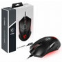 MSI Clutch GM08 Ratón Gaming Ambidextro Negro