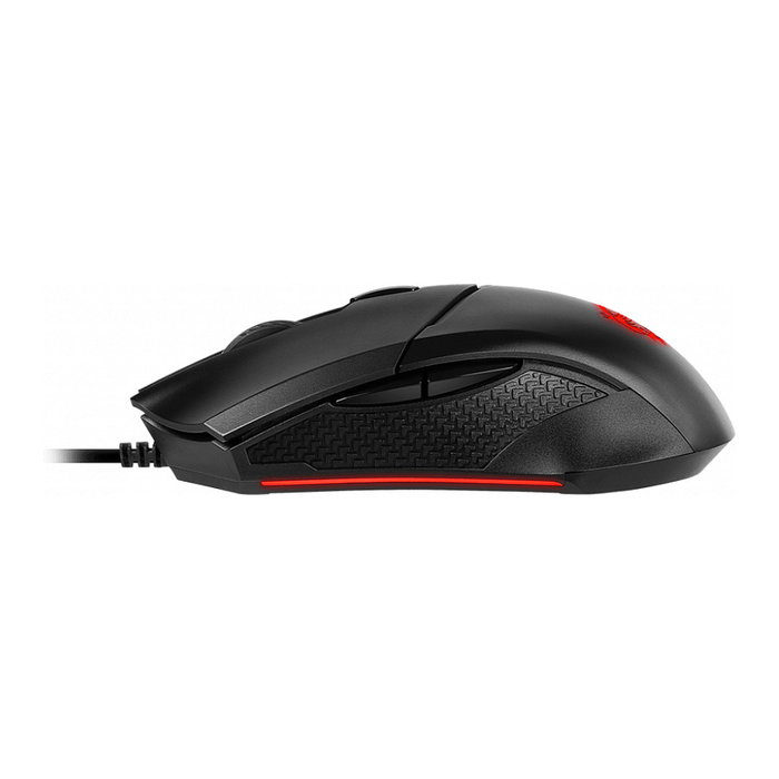 MSI Clutch GM08 Ratón Gaming Óptico 4200 DPI Negro