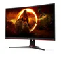 AOC Monitor Gaming Curvo C24G2AE/BK 23.6 Full HD 165Hz 1ms VA Negro/Rojo
