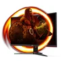 AOC Monitor Gaming Curvo C24G2AE/BK 23.6 Full HD 165Hz 1ms VA Negro/Rojo