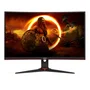 AOC Monitor Gaming Curvo C24G2AE/BK 23.6 Full HD 165Hz 1ms VA Negro/Rojo