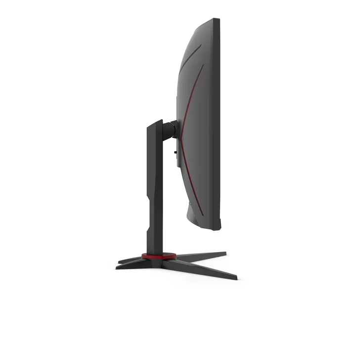 AOC Monitor Gaming Curvo C24G2AE/BK 23.6 Full HD 165Hz 1ms VA Negro/Rojo