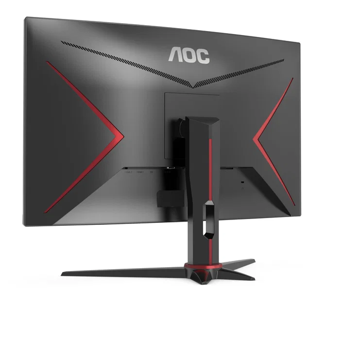 AOC Monitor Gaming Curvo C24G2AE/BK 23.6 Full HD 165Hz 1ms VA Negro/Rojo