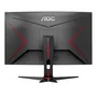 AOC Monitor Gaming Curvo C24G2AE/BK 23.6 Full HD 165Hz 1ms VA Negro/Rojo